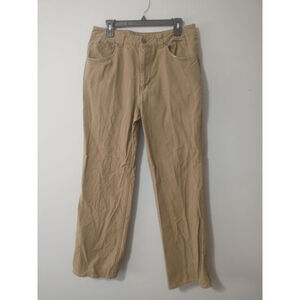Men's Industrial Exchange Pants Size 32Wx32L Canvas Khaki Straight Leg